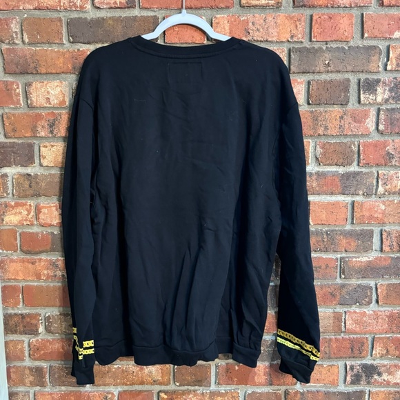 Christmas holiday womens gangsta wrappa crewneck sweatshirt black XL - Picture 4 of 4